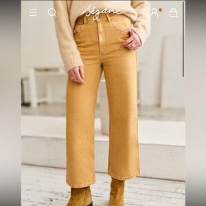 Sezane le crop jeans
